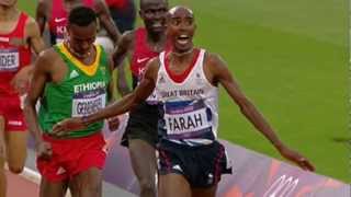 Mo Farah Wins 5000m to Claim Second Olympic Gold [upl. by Neri]