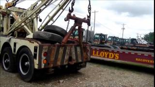 Llords Wrecker and Recovery Auction Video [upl. by Lareneg706]