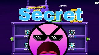 TUTO Comment avoir le magasin secret  Geometry Dash [upl. by Asset659]