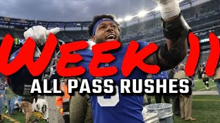 Kayvon Thibodeaux Week 11 All Pass Rushes [upl. by Abas]