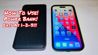 HOW TO USE THE MOPHIE POWERSTATION XXL 20000mAH PORTABLE POWER BANK  SIMPLE AS 123 TUTORIALS [upl. by Obe841]