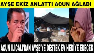 MASTERCHEF AYŞE EKİZ BAŞINDAN GEÇENLERİ ANLATTI ACUN ILICALI AĞLADI SANA DESTEK EV HEDİYE EDECEĞİM [upl. by Peadar]