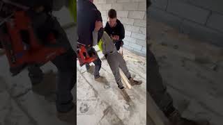 Presenting the StandUp Stud Challenge 😂 funny constructionfail prankster viralshorts [upl. by Plotkin]