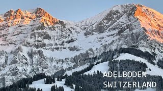 Morning walk  ADELBODEN Switzerland  Alps switzerland alps [upl. by Nael250]