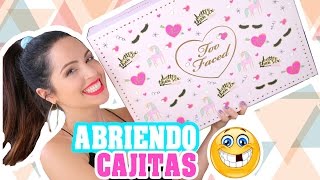 Abriendo Cajitas Cuántas Cosas Mac Too Faced LOreal Mascarillas Raras y Más [upl. by Dirgni]