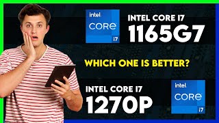 Intel Core i7 1165G7 vs Intel Core i7 1270P Comparison [upl. by Aznarepse]