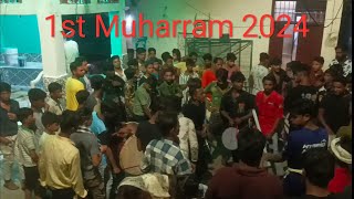 1st Muharram Dhol raza ngr 2024 vlog altamashkhan muharram 2024 Lucknow vlog viralvideo [upl. by Busiek]