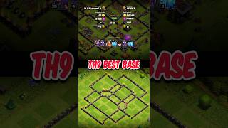 New best th9 base with link Clash of Clans [upl. by Birkett]