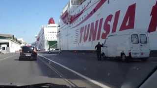 Bateau Carthage et Tanit CTN Tunisia Ferries HD Quality HD [upl. by Aidne406]