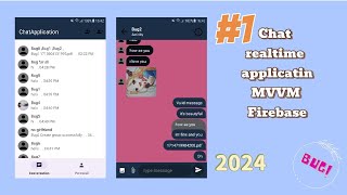 Android Realtime Chat App 2024  Tutorial 1 Project Setup amp Basic Layout  using MVVM Firebase [upl. by Kleiman]