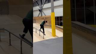 Olli getting ready for winter at the indoor skatepark in Zurich [upl. by Akelahs519]