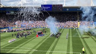 Leicester City championship trophy lift  celebrations 4524 [upl. by Elatan]