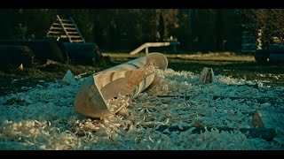 The Birth Of A Dugout Canoe by Northmen [upl. by Nodmac]