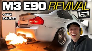 FINALLY BACK  E90 M3 SUPERCHARGED REBUILD  DYNO RUNS AFTER ENGINE FAILURE [upl. by Ottilie]