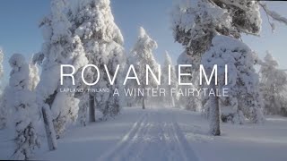 Winter amp Christmas Santa Claus hometown Rovaniemi Lapland Finland video for families Arctic Circle [upl. by Ylenats]