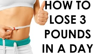 How to lose 3 pounds in a Day  Christina Carlyle [upl. by Eenafit368]