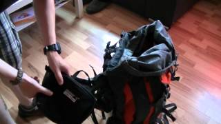 Trekkingrucksack  richtig packen einstellen und anlegen [upl. by Gregor]