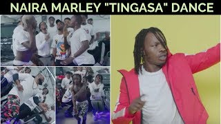 Naira Marley Creates New quotTingasaquot Dance  WATCH VIDEO [upl. by Hyacintha526]