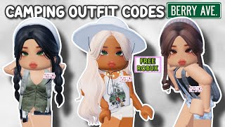 CAMPING OUTFIT CODES FOR BERRY AVENUE amp BLOXBURG 🏕✨️ [upl. by Niuqram]