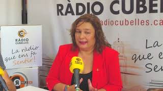 ENTREVISTA A RENATA BEDÓS PRIMERA TINENT DALCALDIA DE CUBELLES 02102024 [upl. by Selrhc36]