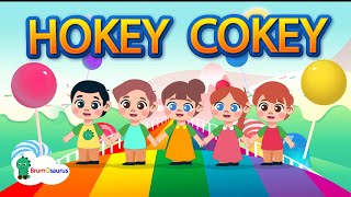 Hokey Cokey  Popular Childrens Song  Brumosaurus [upl. by Ellah]