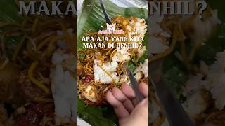 APA AJA YANG KITA MAKAN DI BENHIL SERBA 10RB😲🤯 kuliner kulinerbenhil benhil streetfood [upl. by Ahtikal399]