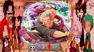 👒Swordsmans Reacts To Roronoa Zoro  One Piece React  Monkey D Galinha👒 [upl. by Yuille352]