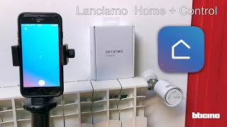 Smarther 2 with Netatmo  nuovo termostato connesso Bticino compatibilità con valvole Netatmo [upl. by Salangi864]