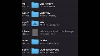 Aplikacja Pliki  kopiowanie oraz przenoszenie na iPhone plików z VoiceOver [upl. by Nah]