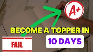 How to Study like a topper  Tips to ace exams [upl. by Natsuj]