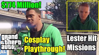 Franklin Assassinates CEOs For Lester And How To Make 774 Million GTA 5 PS5 Lester Missions [upl. by Kendrick230]