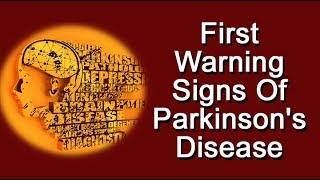 First Warning Signs Of Parkinsons Disease [upl. by Ahseela]