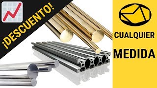 Material para tu torno y fresadora 📈Cupón descuento🔩 [upl. by Lenneuq]