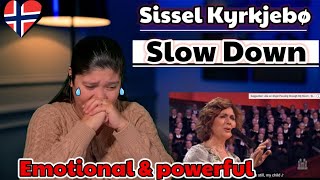 Sissel Kyrkjebø  SLOW DOWN  2019 Pioneer Concert REACTION sisselkyrkjebø [upl. by Jamilla]