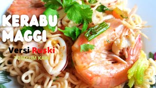 KERABU MAGGI SEAFOOD  RUSKI TOMYUM [upl. by Asyla596]