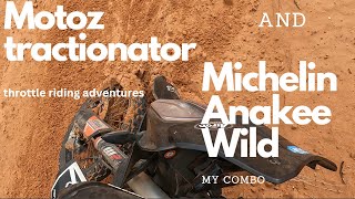 motoz rallz michelin anakee wild review [upl. by Medlin]