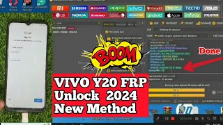 Vivo Y20 frp bypass With Unlock tool  vivo Y20 frp Unlock tool  y20 frp bypass  y20 frp unlock [upl. by Mitran]