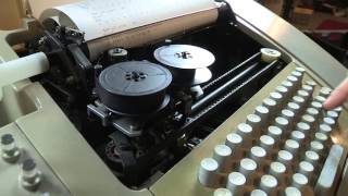 Loading a DEC BASIC Program using Teletype [upl. by Eirrod520]