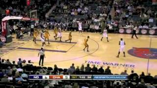 Kwame Brown misses the open dunk and the ball flies out to halfcourt [upl. by Oakman]