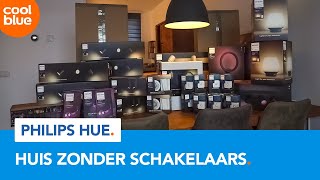 Een heel huis zonder lichtschakelaars 1 Philips Hue [upl. by Dnomsaj]