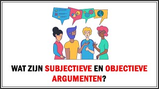 Uitleg subjectieve en objectieve argumenten voorbeelden  Betekenis subjectief en objectief [upl. by Airdna]