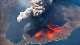 A fountain of lava and kilometers of hot ash covered Italy a natural disaster [upl. by Eiggam518]