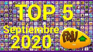 TOP 5 Mejores Juegos FRIV de SEPTIEMBRE 2020 [upl. by Nahgaem]