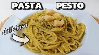 PASTA al PESTO de PISTACHOS Salsa RAPIDA y DELICIOSA para acompañar tus PASTAS [upl. by Spillihp]