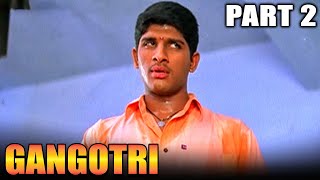 Gangotri  Allu Arjun Hindi Dubbed Movie  PARTS 2 OF 11  Aditi Agarwal Prakash Raj [upl. by Oramug]