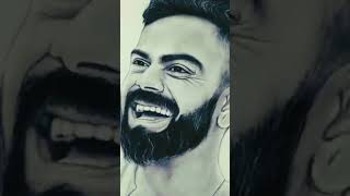 Virat Kohli drawing ✨❤️ [upl. by Eddra520]