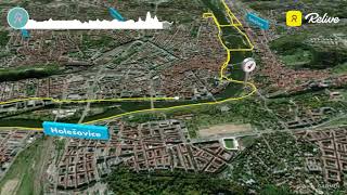 Prague half marathon course 2022 [upl. by Claiborn]