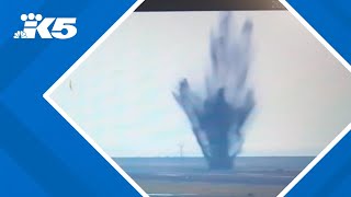 WWIIera bomb unexpectedly detonates at Japanese airport [upl. by Akiehs]