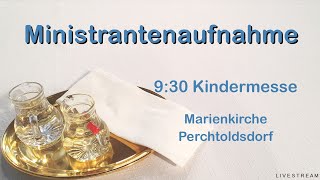 05112023 930 Ministrantenaufnahme Kindermesse Marienkirche Perchtoldsdorf [upl. by Eelydnarb243]