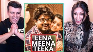 Theri Songs  Eena Meena Teeka Official Video Song REACTION  Vijay Nainika  Atlee [upl. by Hammond]